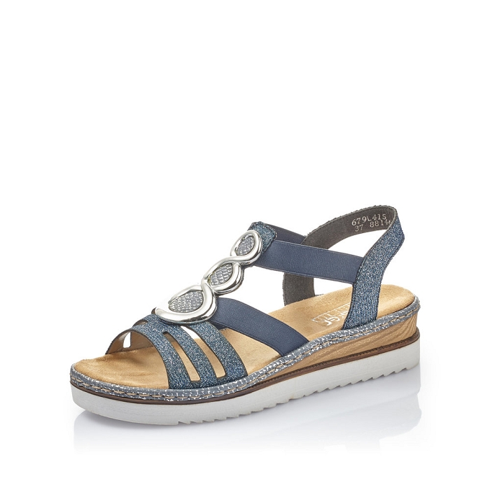 Rieker nu pieds 679l4 bleu