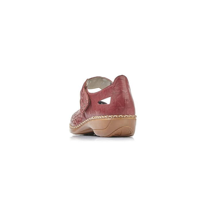 Rieker ballerine 41399 rouge5959202_3