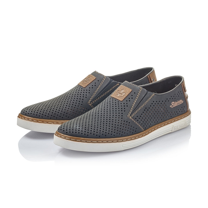 Rieker mocassin b4965 bleu5986101_6