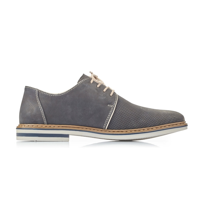 Rieker derbies b1435 bleu5988301_2