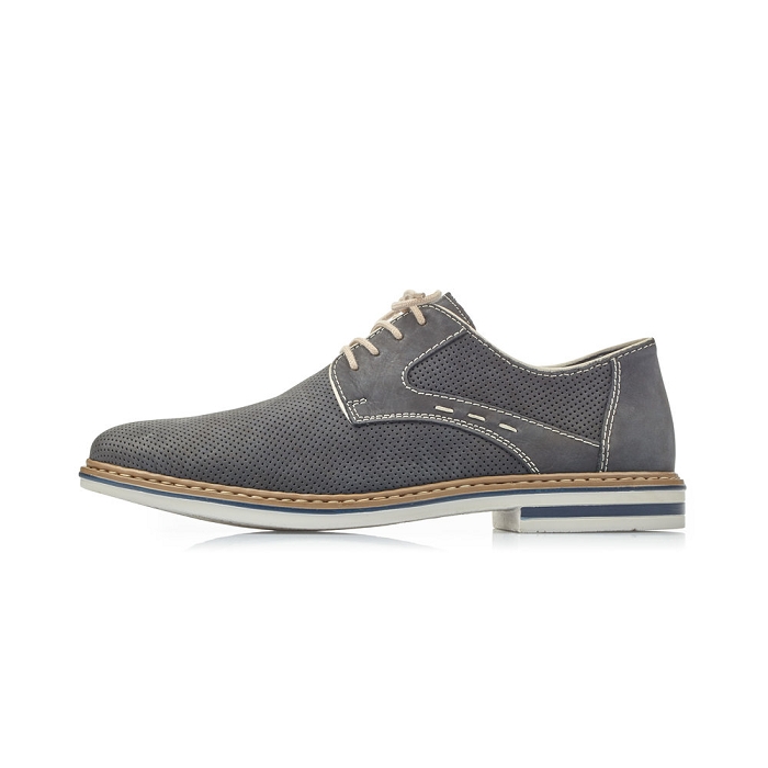 Rieker derbies b1435 bleu5988301_5