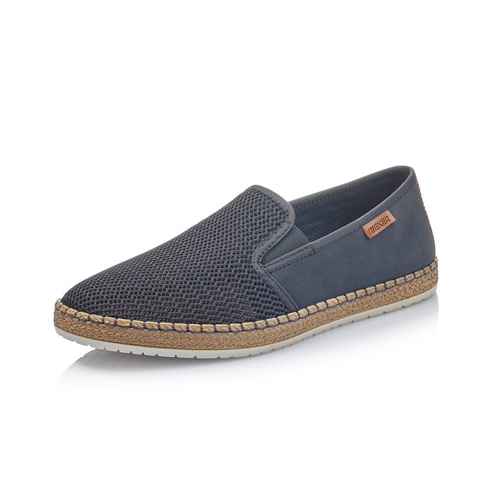 Rieker mocassin b5265 bleu