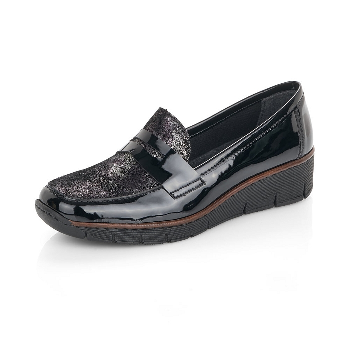 Rieker mocassin 53732 noir