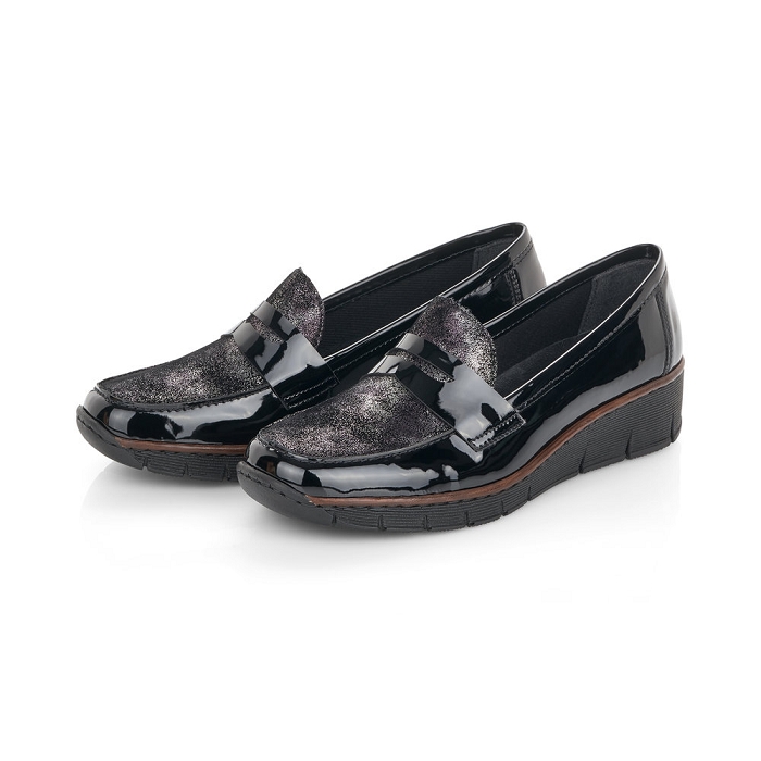 Rieker mocassin 53732 noir6200001_6