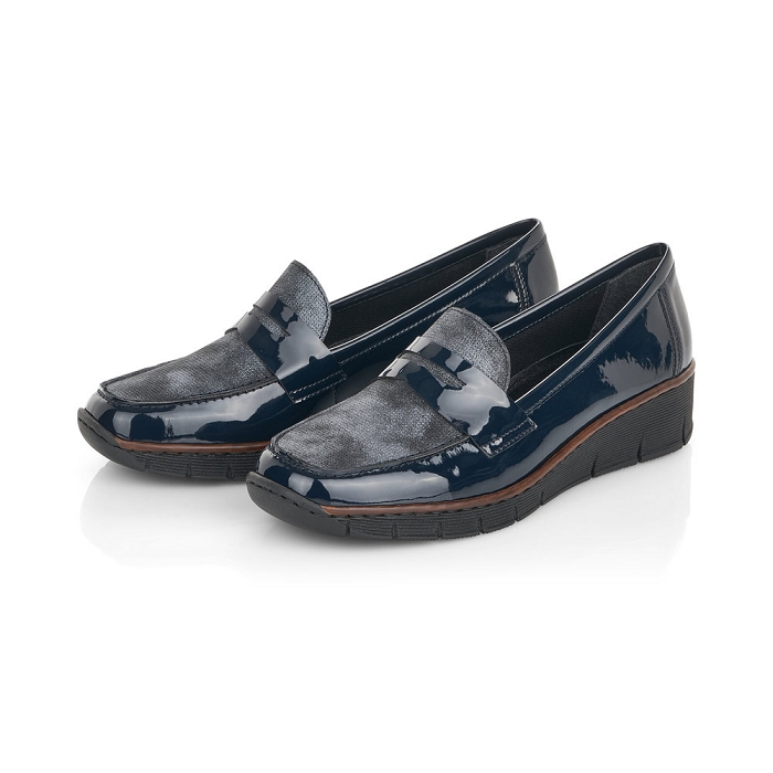 Rieker mocassin 53732 bleu6200003_6