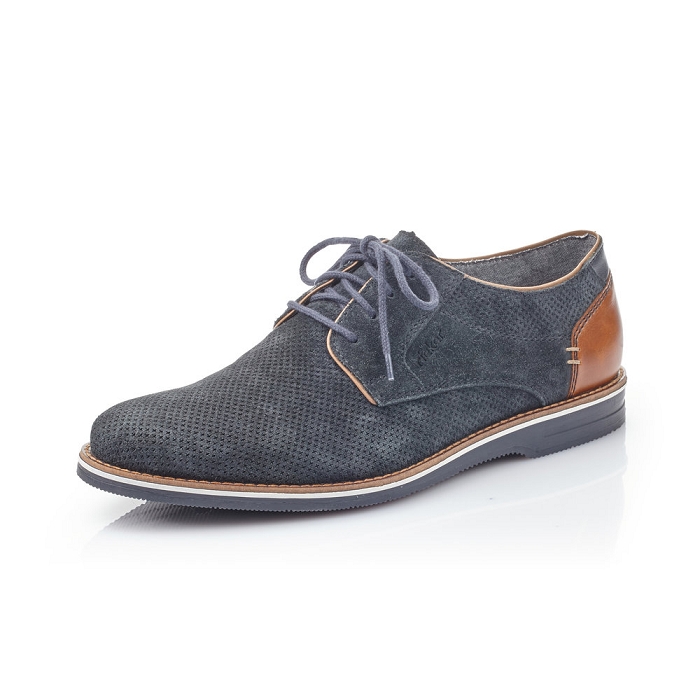 Rieker derbies 12504 bleu