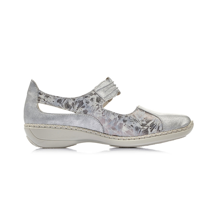 Rieker ballerine 413g3 gris6316101_2