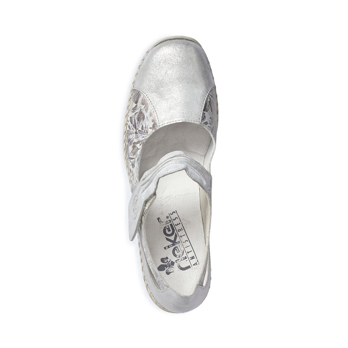 Rieker ballerine 413g3 gris6316101_4