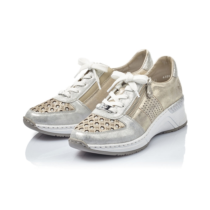 Rieker basket n4326 beige6316302_6