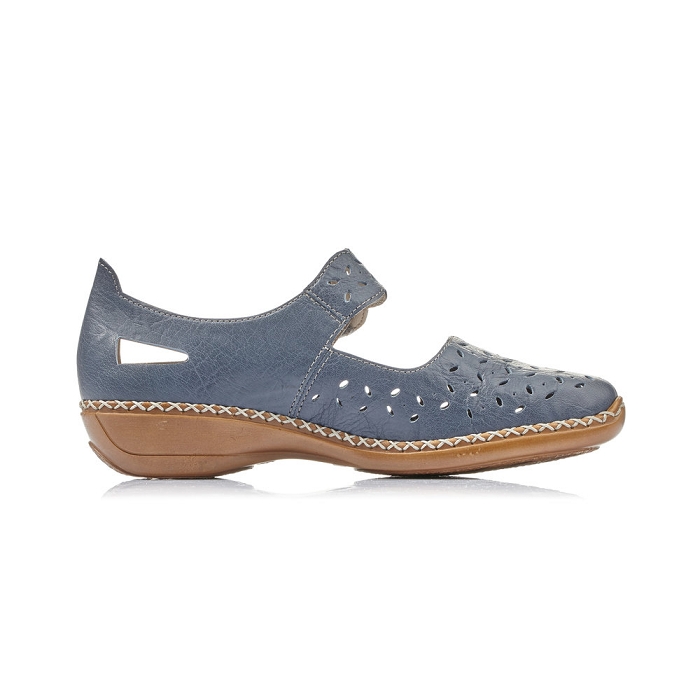 Rieker ballerine 41377 bleu6316401_2