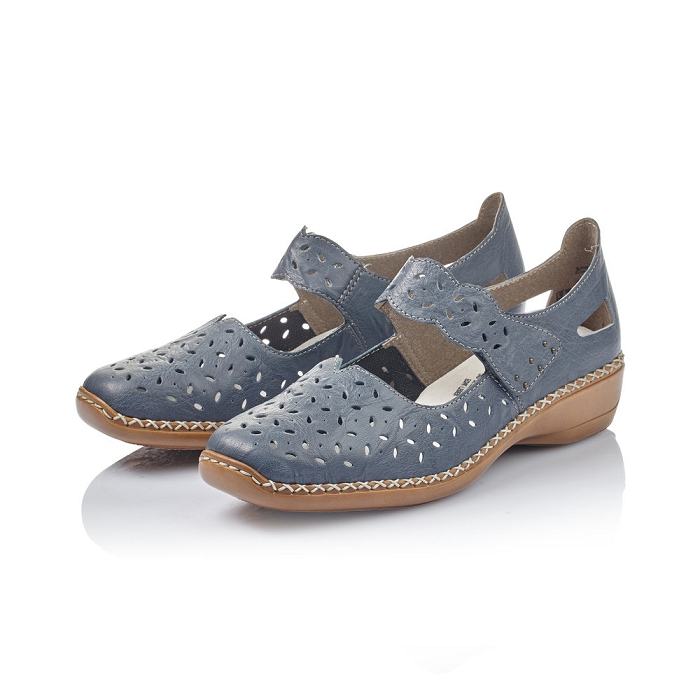 Rieker ballerine 41377 bleu6316401_6