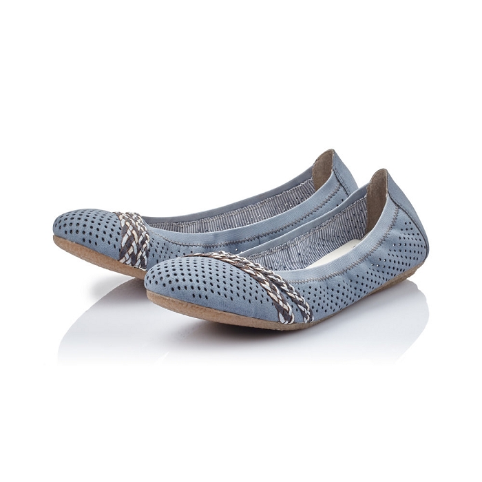 Rieker ballerine 41469 bleu6316702_6