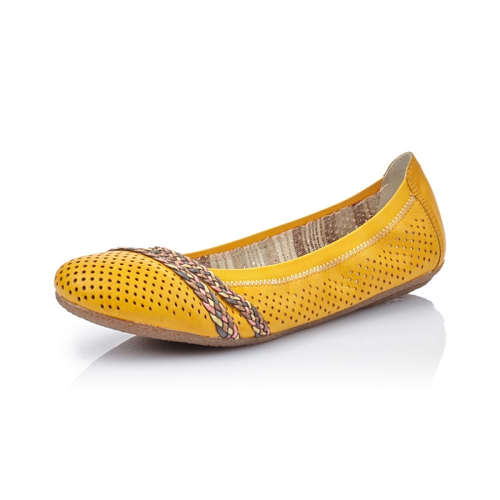 Rieker ballerine 41469 jaune