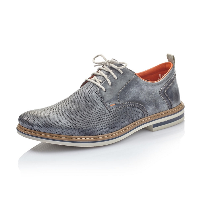 Rieker derbies b1431 bleu