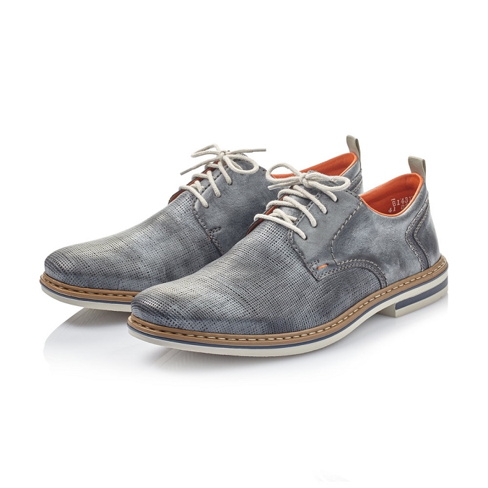 Rieker derbies b1431 bleu6319101_6