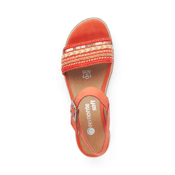 Remonte nu pieds d3051 orange6323902_4