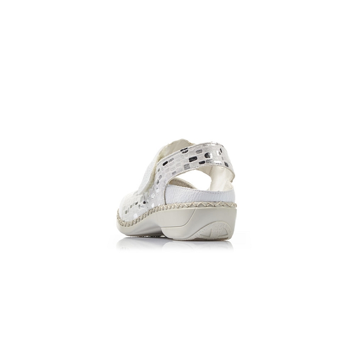 Rieker ballerine 41379 blanc6326601_3