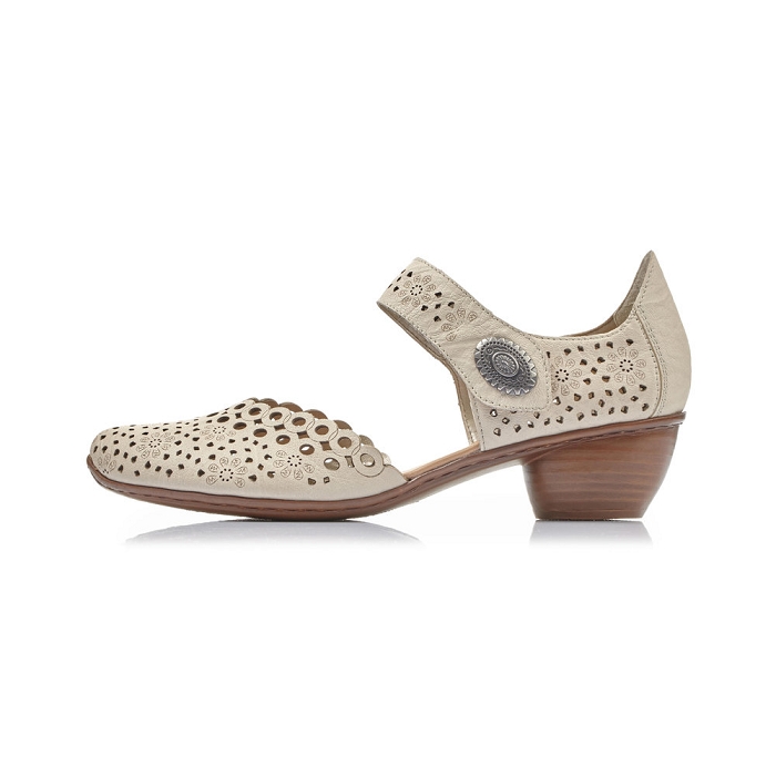 Rieker escarpins 43753 beige6327502_5