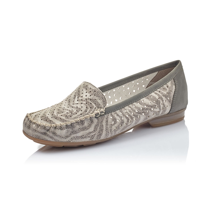 Rieker mocassin 40086 gris