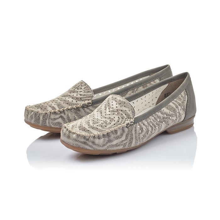 Rieker mocassin 40086 gris6327601_6