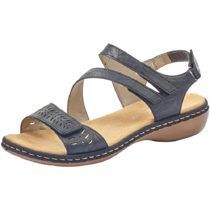 Rieker nu pieds 65977 bleu