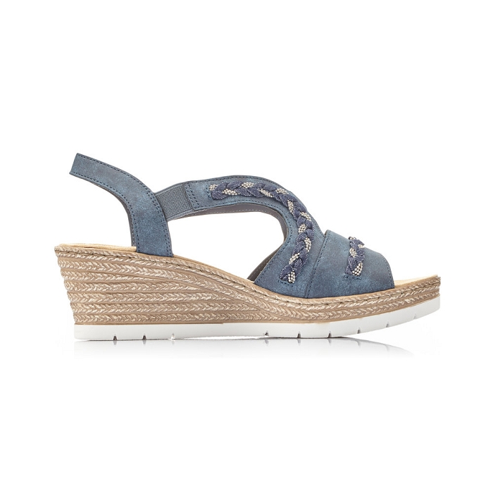 Rieker nu pieds 619d8 bleu6331301_2