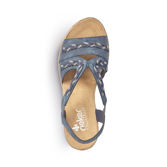 Rieker nu pieds 619d8 bleu6331301_4