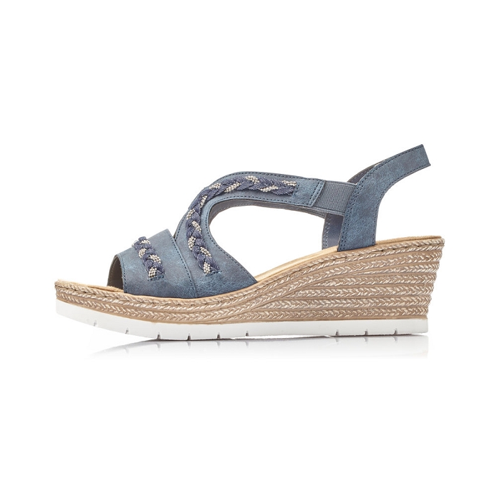 Rieker nu pieds 619d8 bleu6331301_5