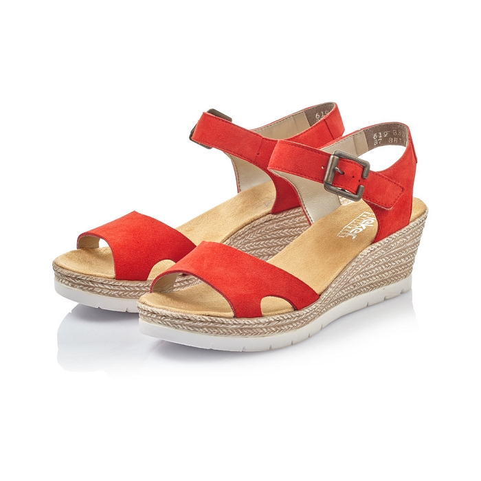 Rieker nu pieds 619b3 rouge6332001_6