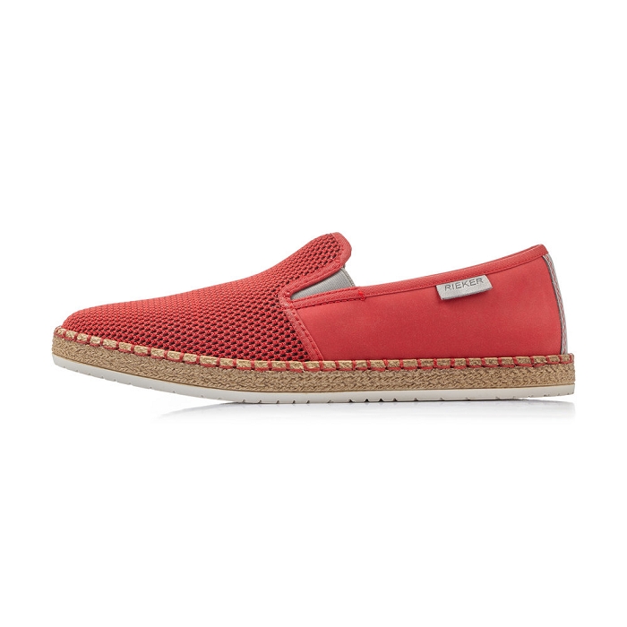 Rieker mocassin b5264 rouge6338501_5