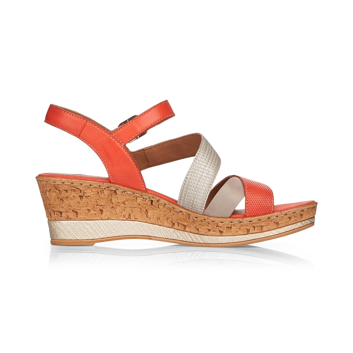 Remonte nu pieds d4755 orange6342901_2