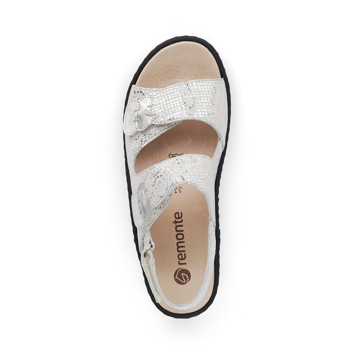 Remonte nu pieds d7638 blanc6343902_4