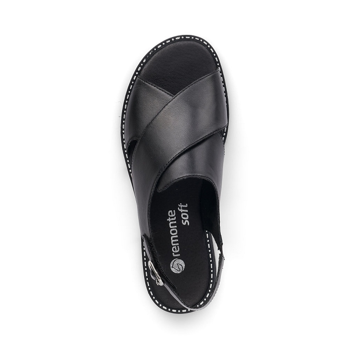 Remonte nu pieds d3650 noir6420901_4