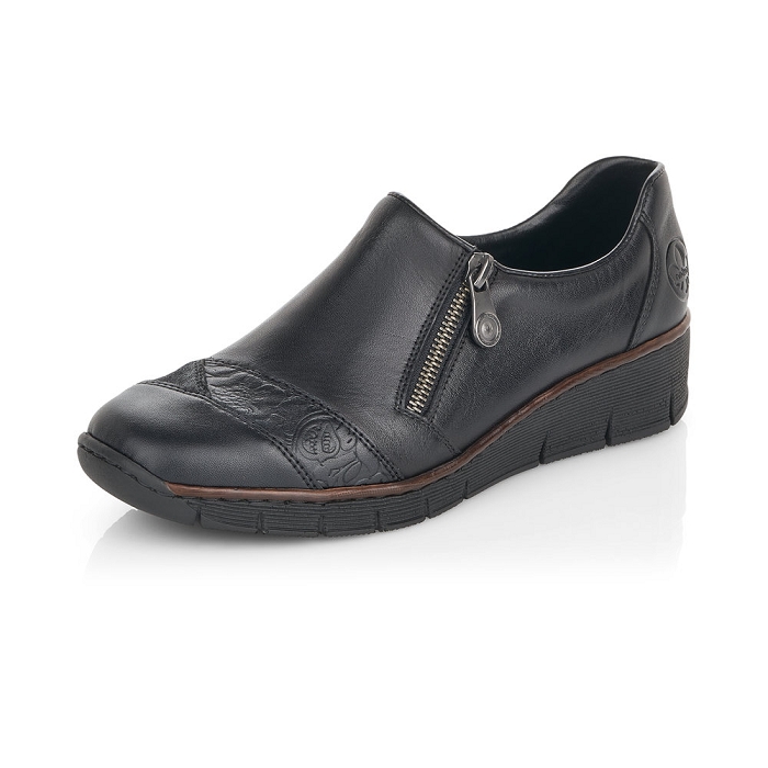 Rieker mocassin 53761 noir