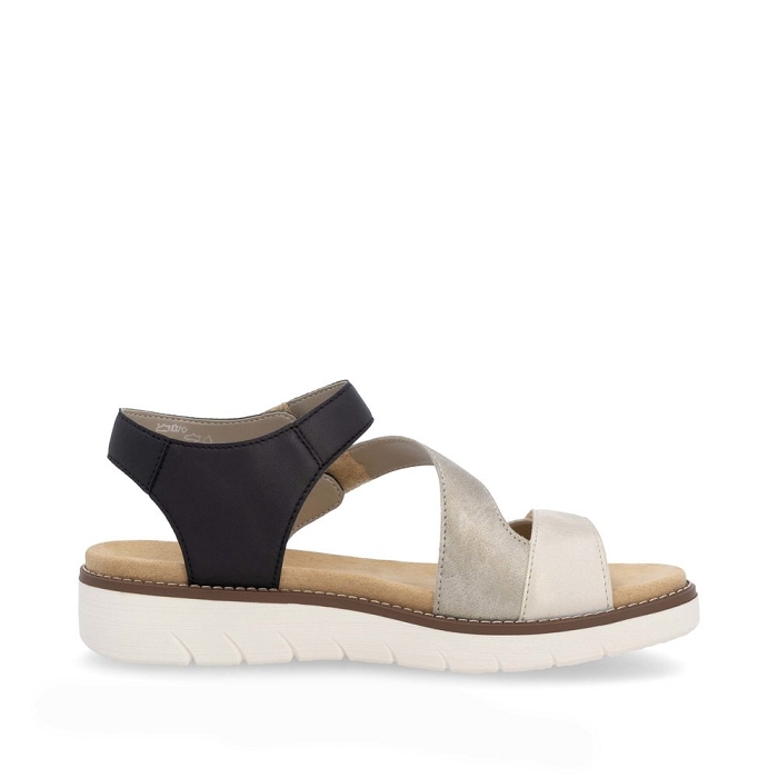 Remonte nu pieds d2050 metallique6598611_2