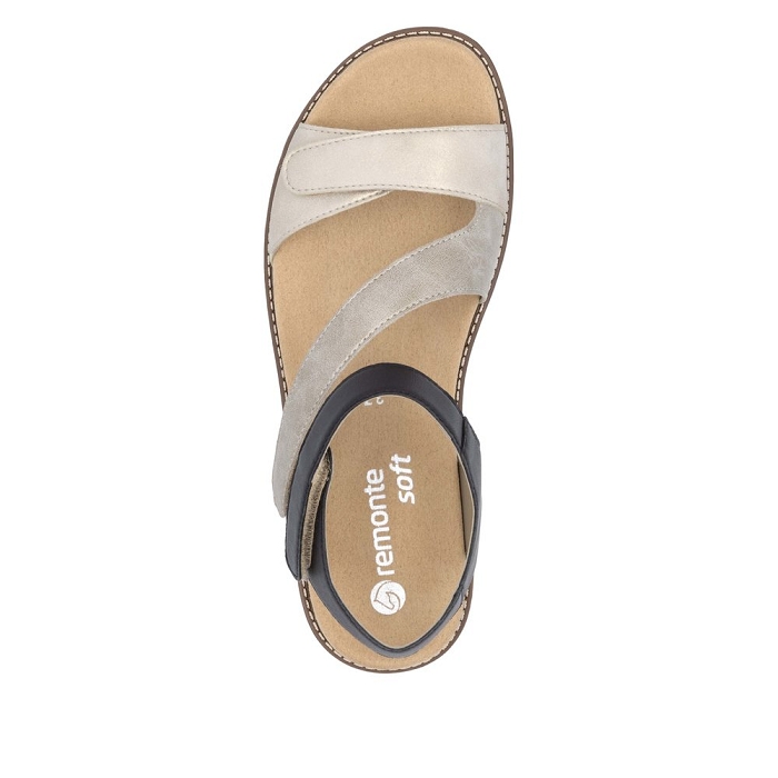 Remonte nu pieds d2050 metallique6598611_4