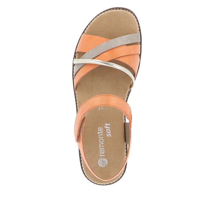 Remonte nu pieds d2058 orange6598805_4