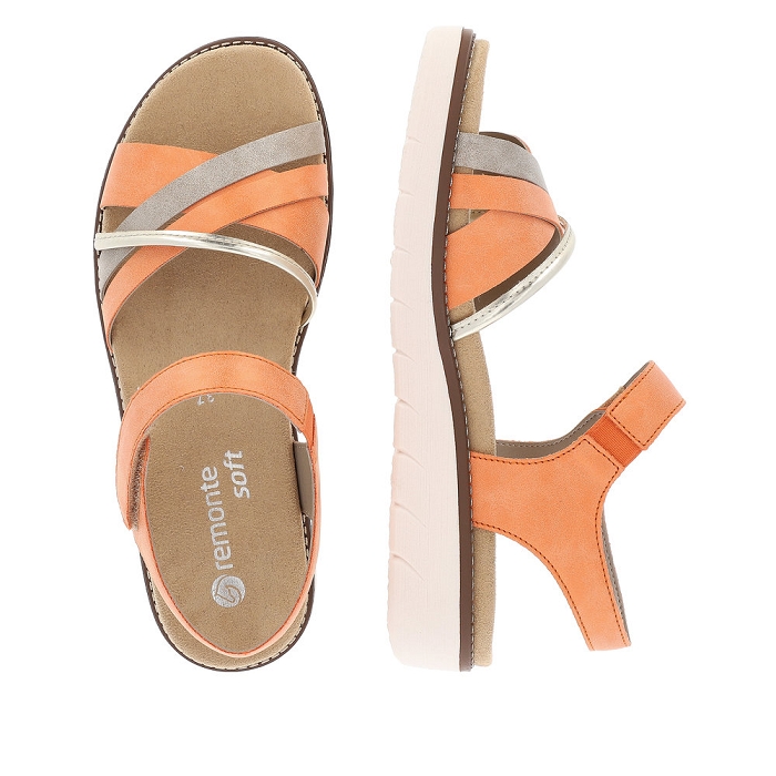 Remonte nu pieds d2058 orange6598805_6