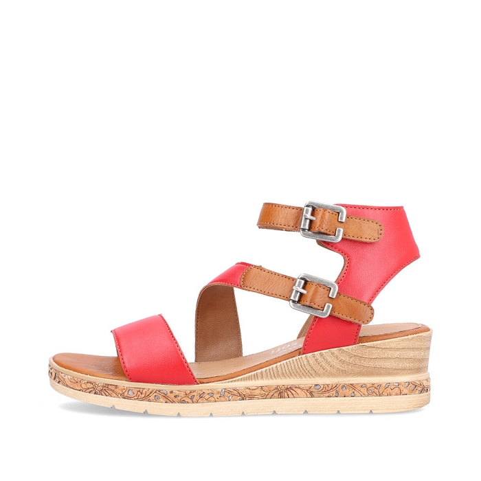 Remonte nu pieds d3052 rouge6599004_5