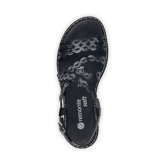 Remonte nu pieds d3660 noir6599402_4