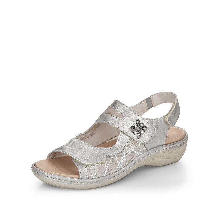 Remonte nu pieds d7647 gris