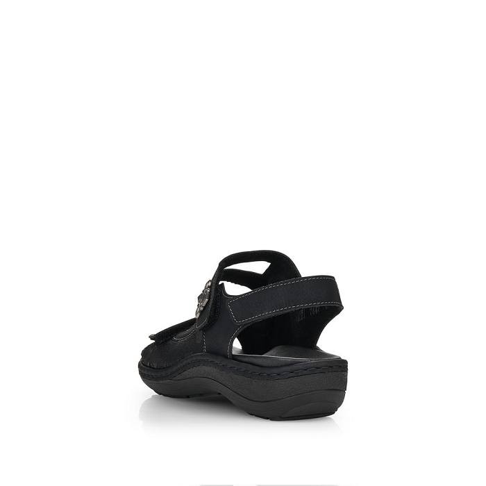 Remonte nu pieds d7647 noir6599703_3