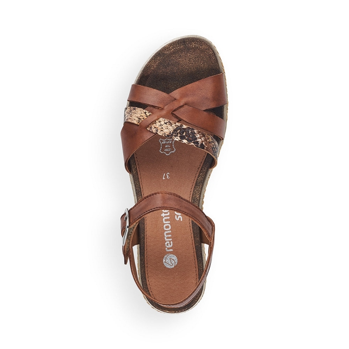 Remonte nu pieds r4551 brun6600901_4
