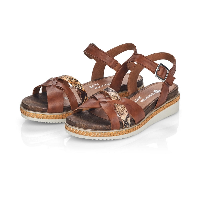 Remonte nu pieds r4551 brun6600901_6