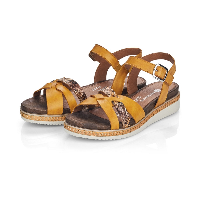 Remonte nu pieds r4551 jaune6600902_6