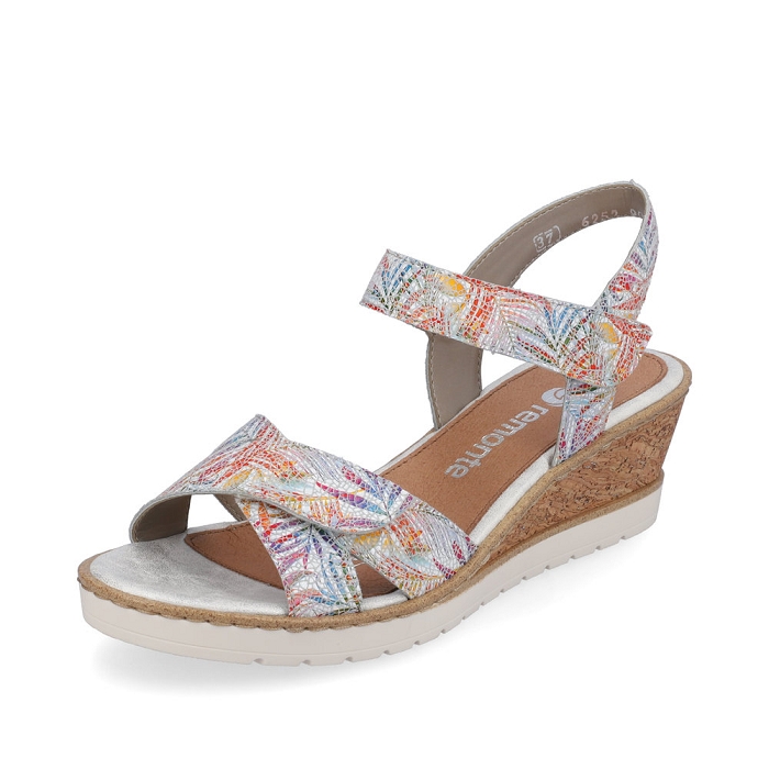 Remonte nu pieds r6252 multicolore