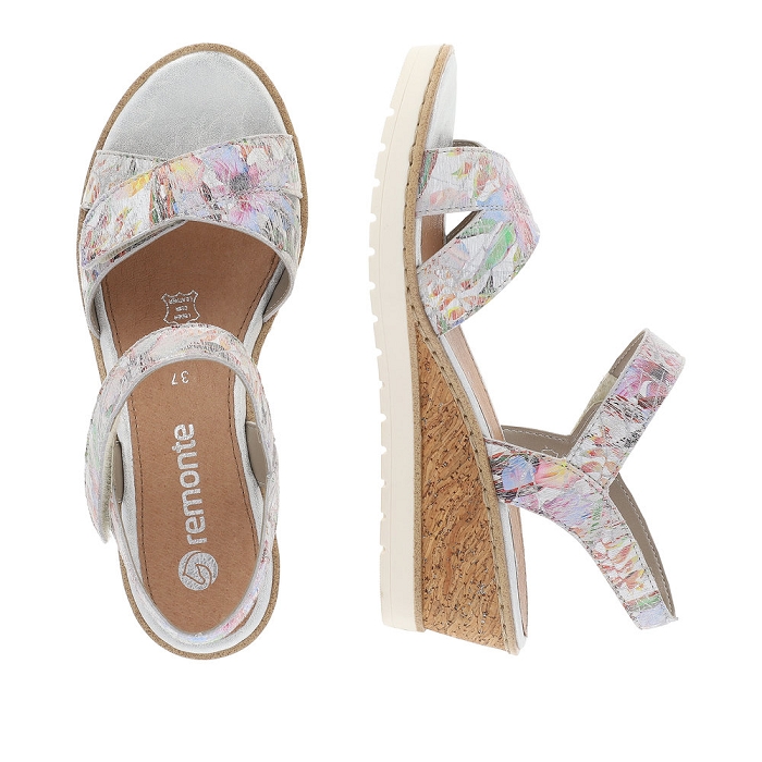 Remonte nu pieds r6252 multicolore6601505_6