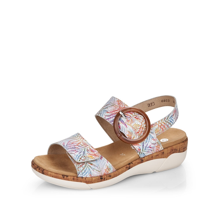 Remonte nu pieds r6853 multicolore