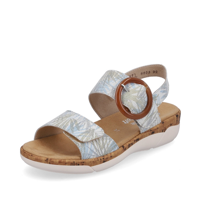 Remonte nu pieds r6853 multicolore