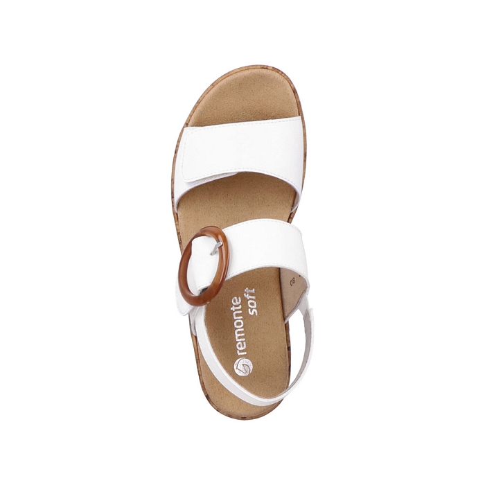 Remonte nu pieds r6853 blanc6601808_4